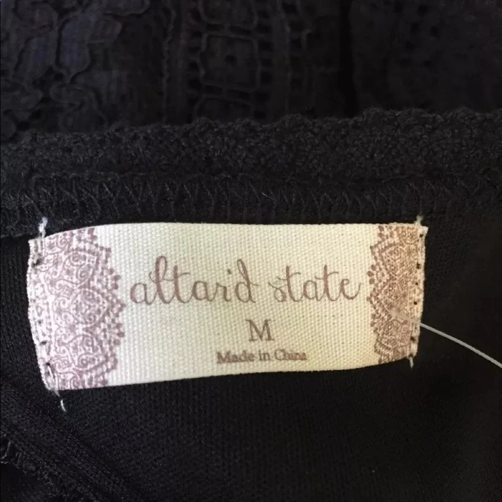 New Altar’d State Sleeveless Lace Crochet Dress M - Picture 6 of 7